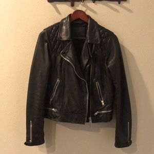 AllSaints Conroy Leather Jacket